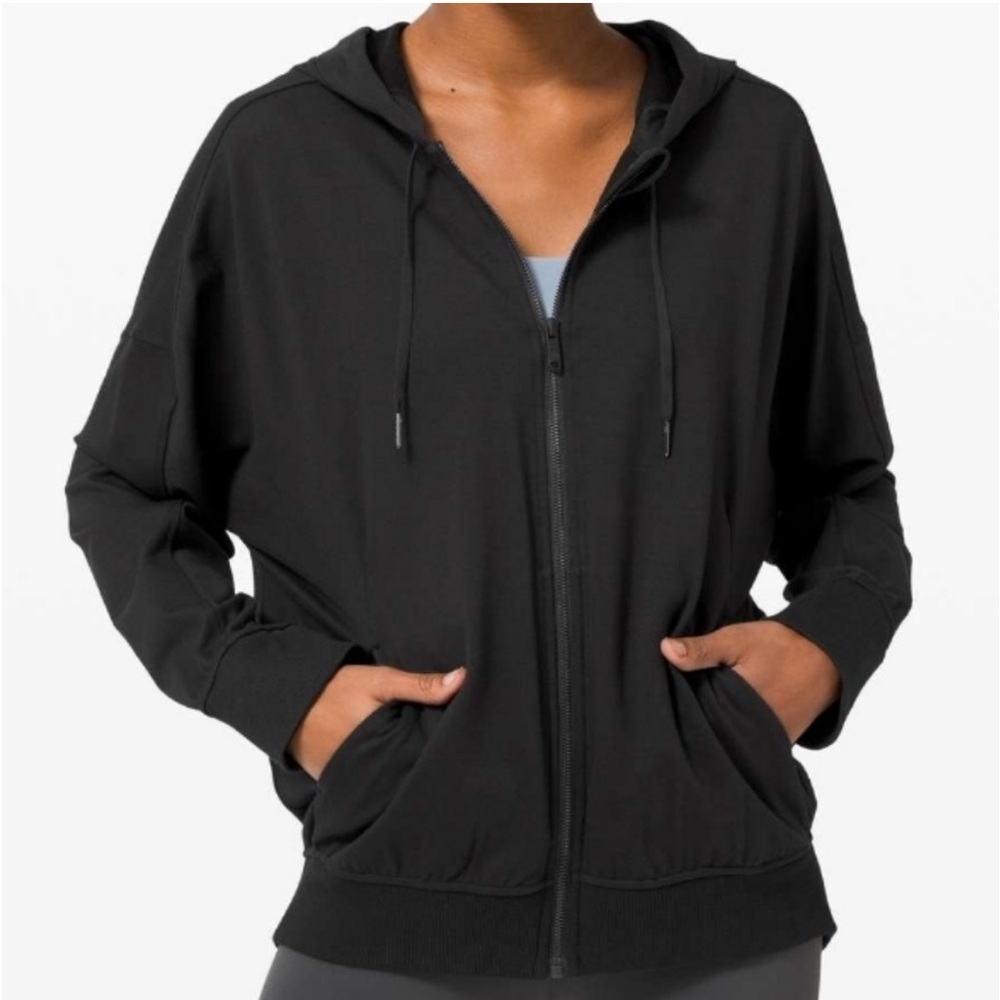 LULULEMON Set Aside Zip Hoodie Black
